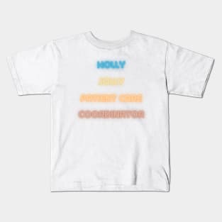 Holly Jolly Patient Care Coordinator Kids T-Shirt